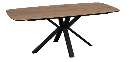 Стол EDELWEISS 1600*900 (300+300)/760 (Coffee Hollywood/дерево 80107)